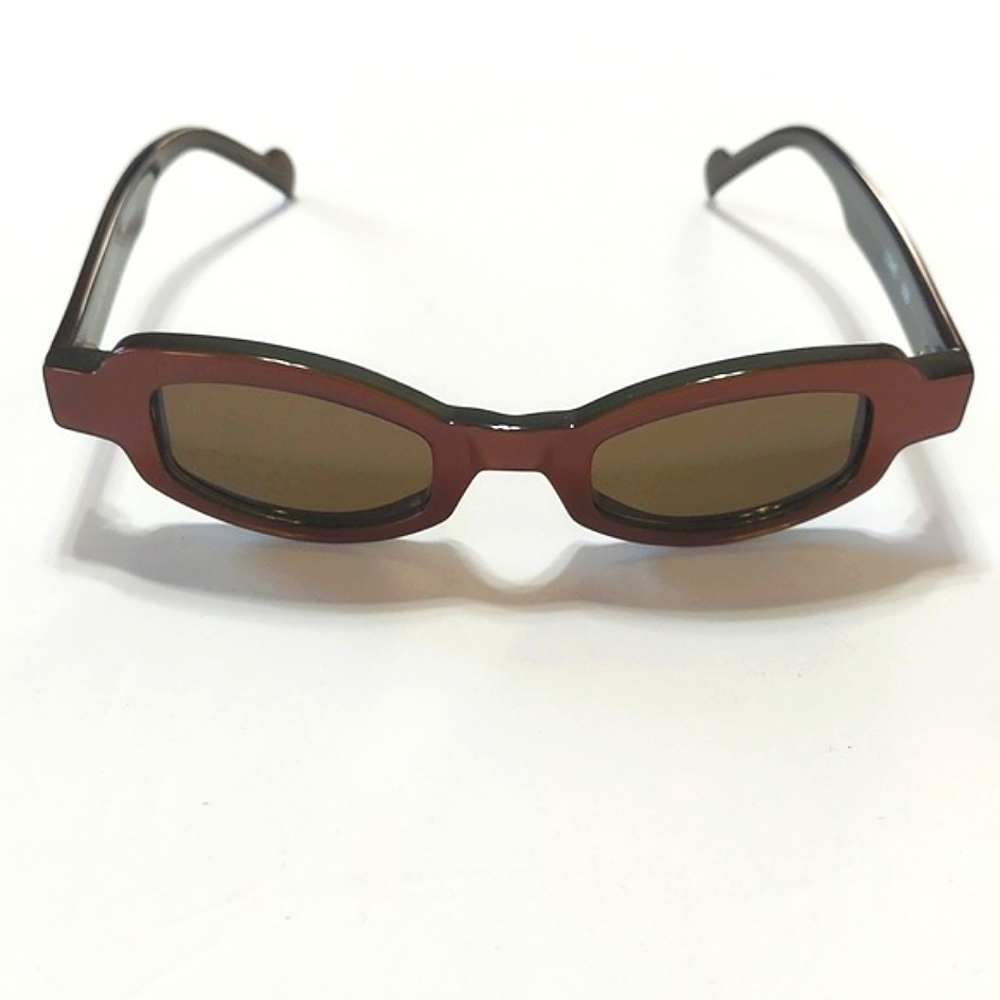 NWOT Anne et Valentin Lunettes Made In France Ladies Cat Eye Sunglasses